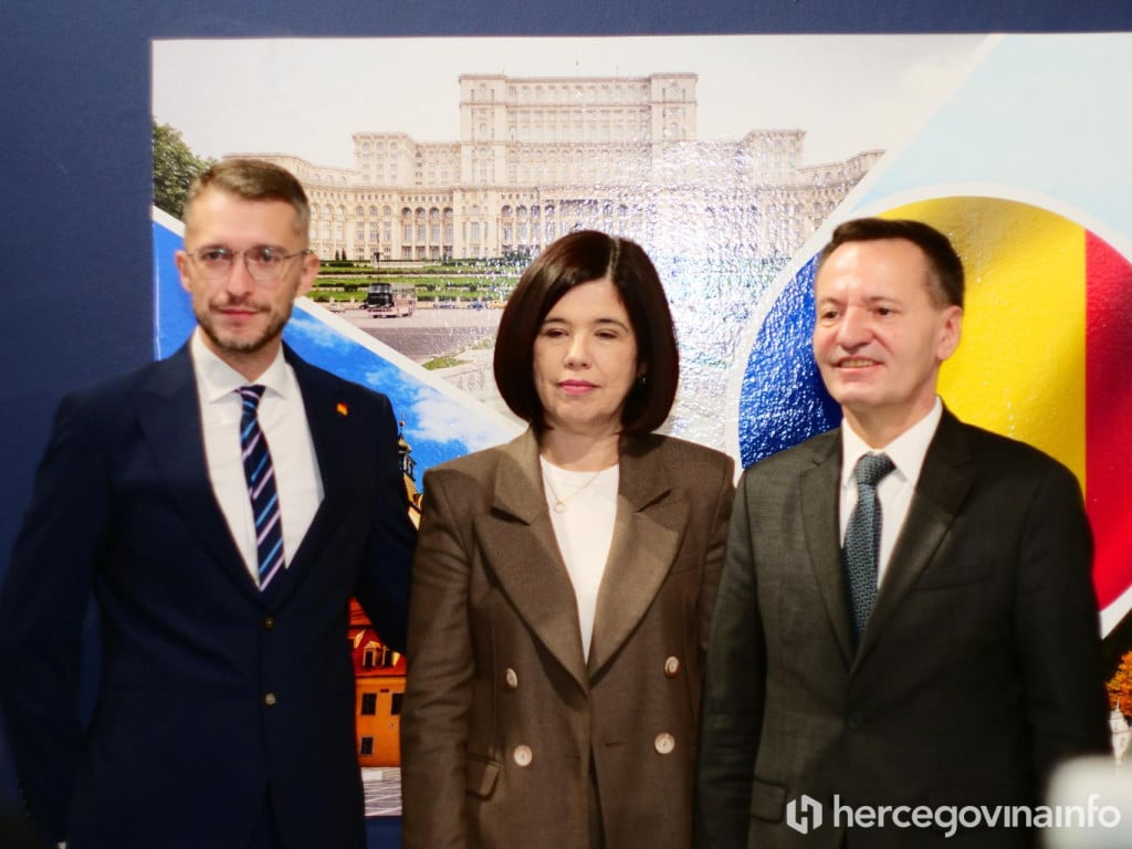 Marija Buhač na prijemu povodom Nacionalnog dana Rumunjske