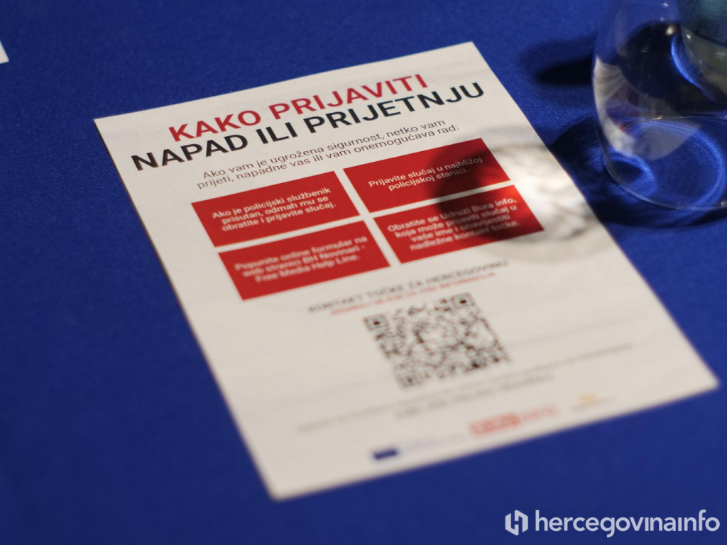 Okrugli stol „Sigurnost i sloboda novinarstva u Hercegovini“