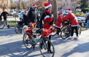 Četrnaesta biciklijada Djedova Božićnjaka donijela blagdanski duh u Mostar