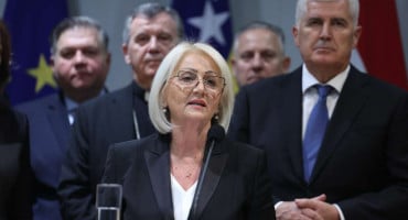 Božićni prijem kod Borjane Krišto