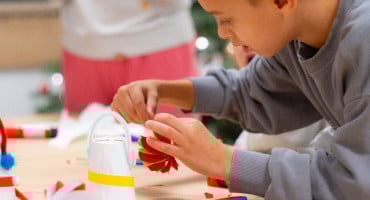 Radionica božićnih ukrasa u Franjevačkom muzeju Humac