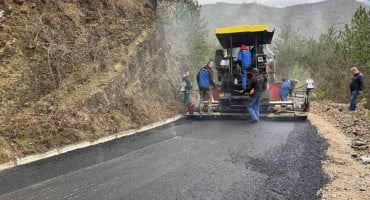 Radovi na sanaciji ceste kod Jablanice