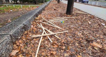 Ulica Alekse Šantića policija palice