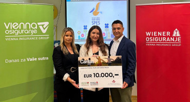 VIG Grupa donirala 10.000 EUR Centru za djecu, mlade i obitelj pri Caritasu Mostar