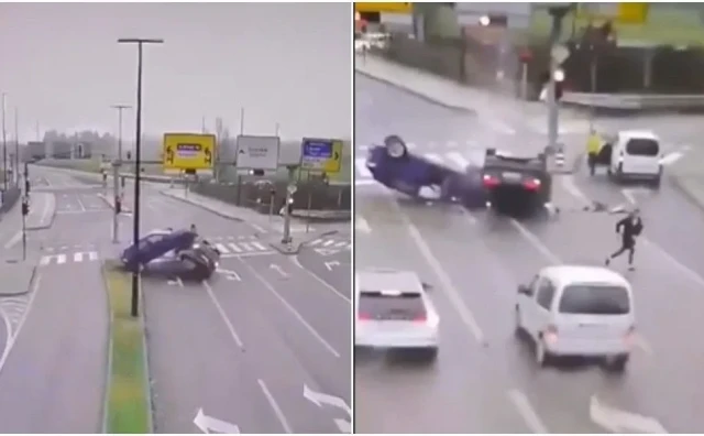 Što se dogodilo u Sloveniji? 18-godišnjak bježao od policije, izazvao sudar pa opet pobjegao