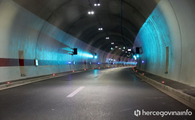 Jedna osoba ozlijeđena u nesreći u tunelu Hercegovina