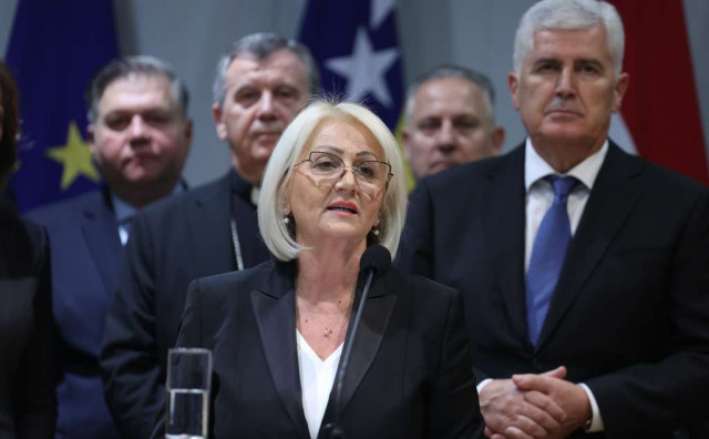 Božićni prijem u Sarajevu: Tko je sve bio među uzvanicima Borjane Krišto