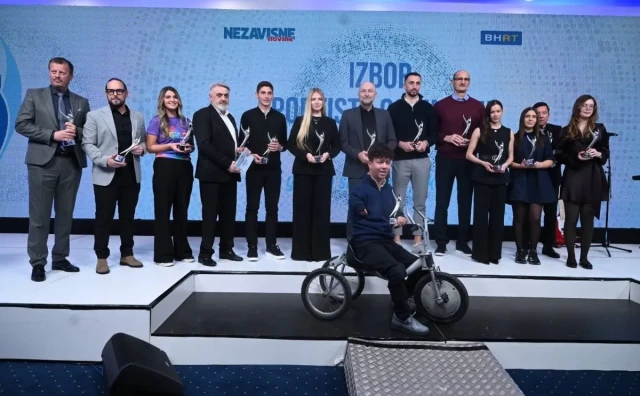 Lana Pudar i Edin Atić najbolji sportaši BiH za 2025. godinu