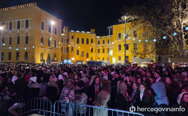 Brojke novogodišnjeg dočeka u Mostaru: Grad bio prepun, zbog neprijavljenog smještaja ne zna se broj gostiju