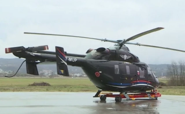 Na Staru godinu hitna intervencija, pacijent helikopterom iz Nevesinja prevezen u Banju Luku