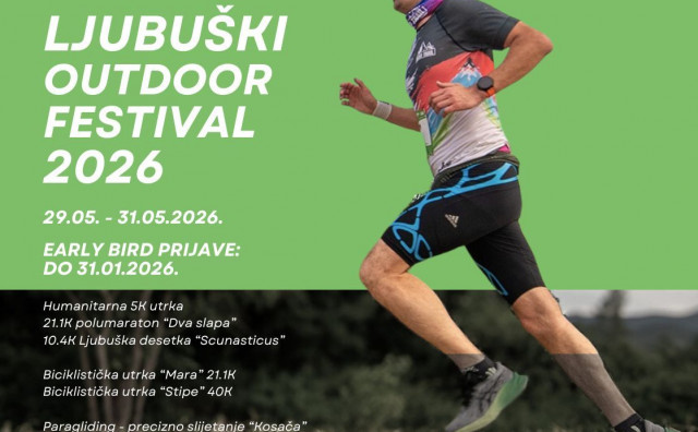 Otvorene early bird prijave za Ljubuški Outdoor Festival 2026.