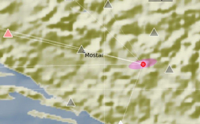 Potres u Hercegovini magnitude 3,7 stupnja