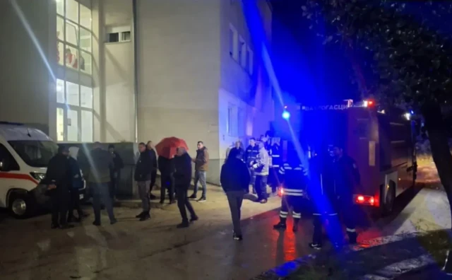 Požar u Bolnici Trebinje: Evakuirani pacijenti, izgorjela soba zbog kvara na instalacijama