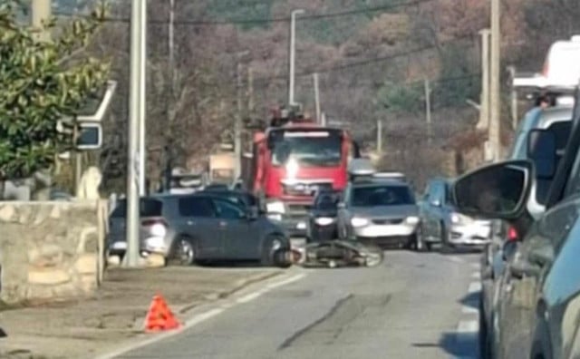 Sudar automobila i motocikla kod Ljubuškog, jedna osoba ozlijeđena