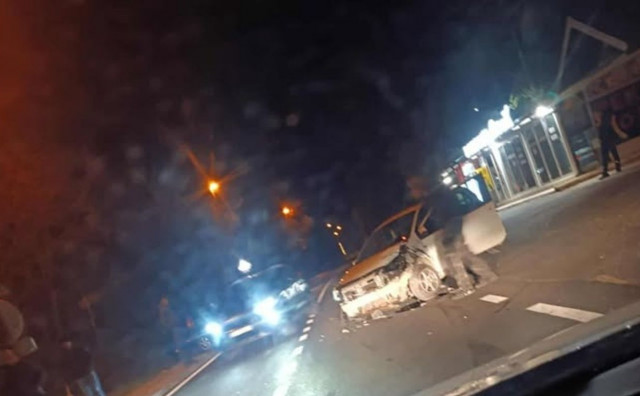 Sudar dvaju vozila kod Gruda