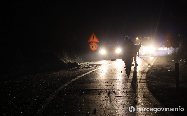 MUP HNŽ: Tri su osobe ozlijeđene u sudaru između Čapljine i Ljubuškog