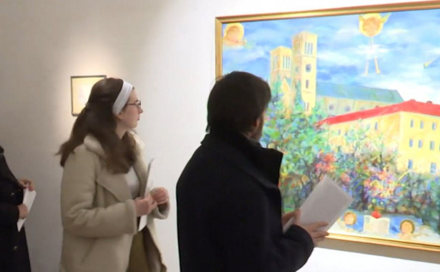 U Širokom Brijegu otvorena izložba Virgilija Nevjestića