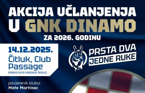 Učlanjenje u Dinamo
