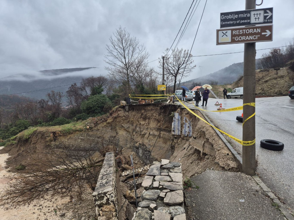Cim Goranci odron klizište