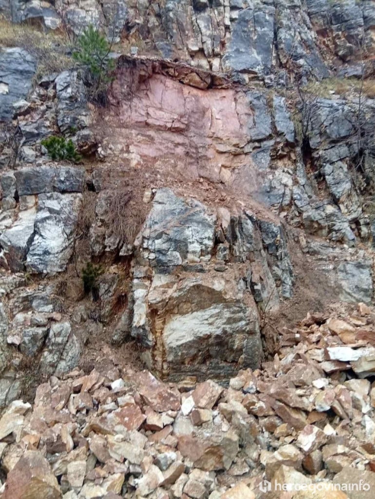 Odron na putu za Ruji&scaron;te