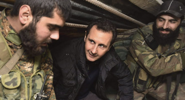 Bashar al Assad i general Hassan