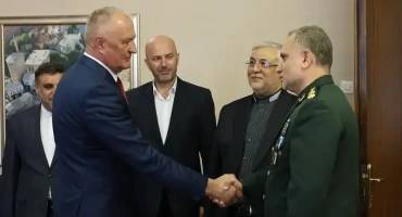 Ministar obrane BiH Zukan Helez i izaslanik Islamske Republike Iran, brigadir Mahmoud Mohaghagh Poura