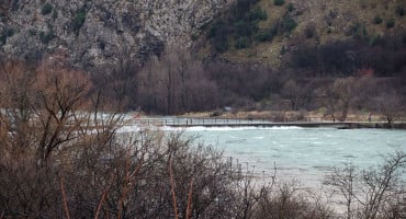 Nabujala Buna i klizište u Cimu, pogled s terena