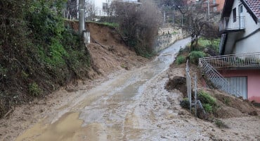Nabujala Buna i klizište u Cimu, pogled s terena