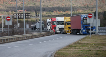 Prijevoznici blokirali Bijaču zbog pravila Europske unije