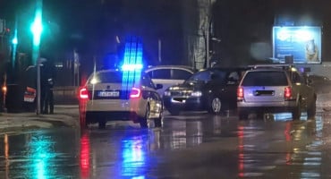 Prometna u mostarskom naselju Tekija