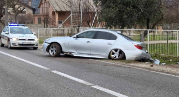 Slijetanje vozila u Potocima