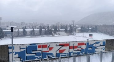 Snijeg stadion HŠK Zrinjski