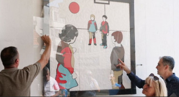 Spomen obilježje stradaloj djeci kod Mostarke