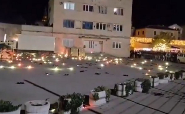 Najavljivan kao povijesni spektakl, završio kaosom, oko 600 dronova srušilo se iznad Budve