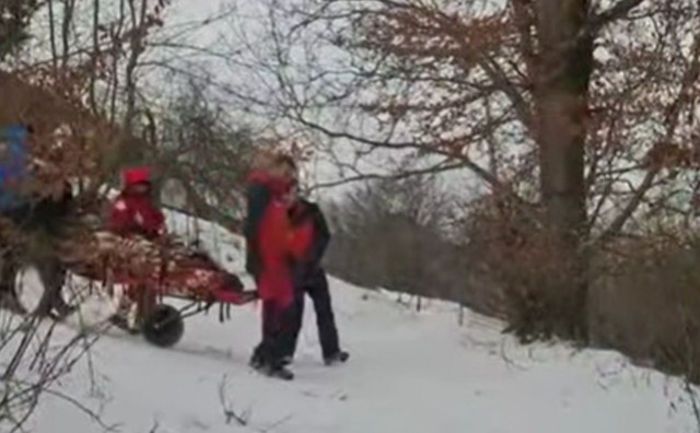 GSS Prenj kod Konjica pomogao u prijenosu pacijenta s moždanim udarom