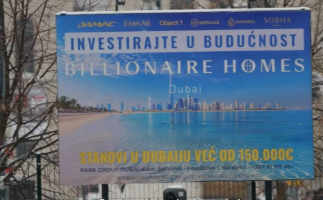 Kupovina stanova u Dubaiju iz BiH: Kripto, gotovina i sumnjive transakcije