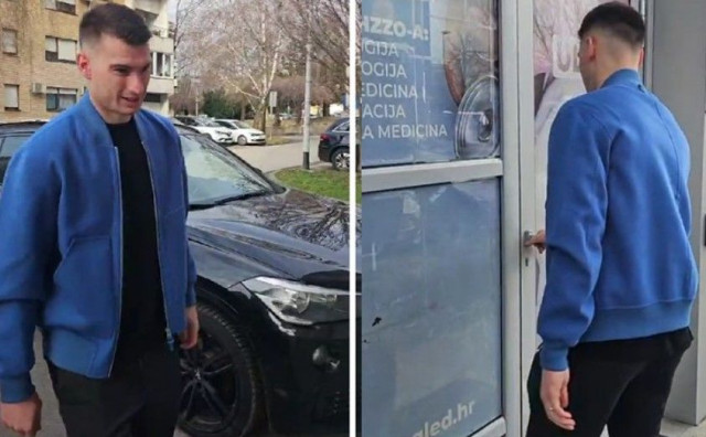 Dominik Livaković stigao na liječničke preglede u Dinamo