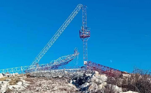 Još jedan mjerni stup za vjetropotencijal pao na Livanjskom polju