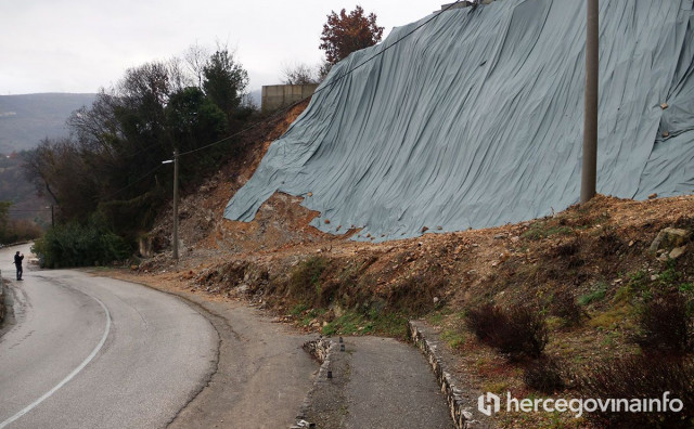 Cesta Cim – Goranci djelomično otvorena, slijedi složena sanacija odrona