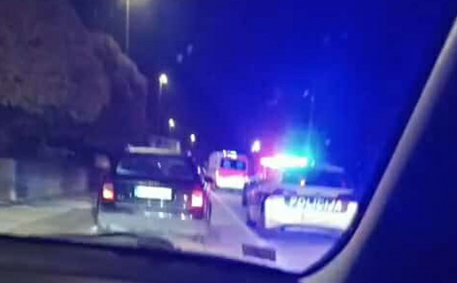 Kod Ljubuškog Audijem udario u bankinu, oprez zbog ulja i dijelova vozila na kolniku