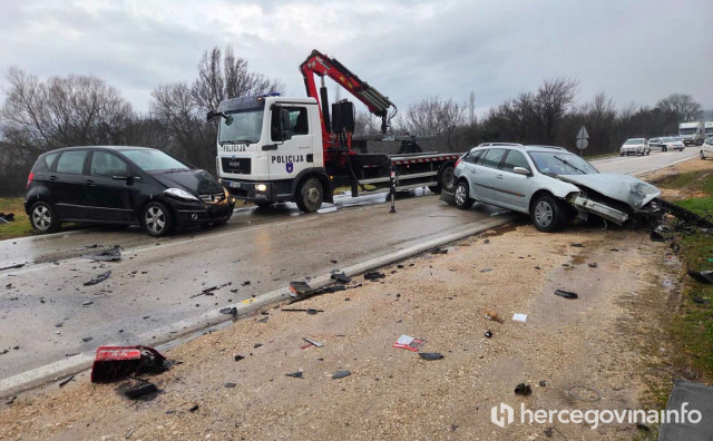 Jedna osoba smrtno stradala u prometnoj nesreći između Mostara i Širokog Brijega
