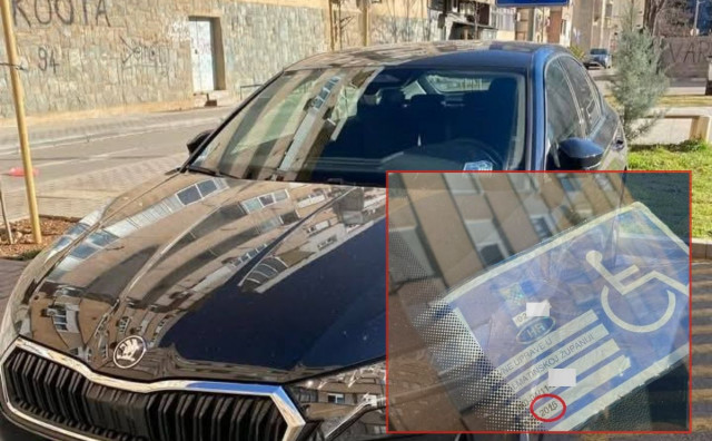 Čega se dosjetio u Mostaru: Nevažeća invalidska oznaka RH iz 2016. 'produžena' do 2026.