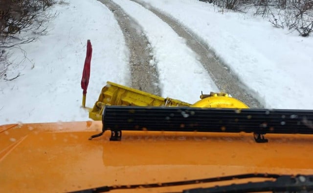 Zimsko održavanje cesta na području Goranaca, Bogodola i Vrda