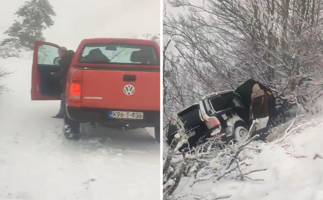 GSS Mostar i službe spasili četvero stranaca, od toga dvoje male djece