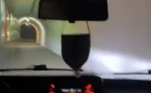 Divlja vožnja u Konjicu: Automobilom jurio kroz pješački tunel