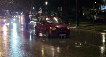 automobil udario pješaka Centar 2 Mostar