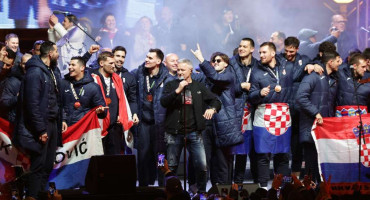 Doček hrvatskih rukometaša