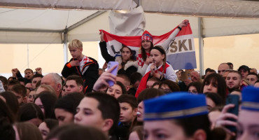 Doček rukometaša u Ljubuškom