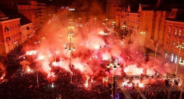 doček rukometaša u Zagrebu 2026