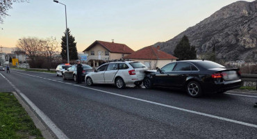 Lančani sudar Mostar Šehovina